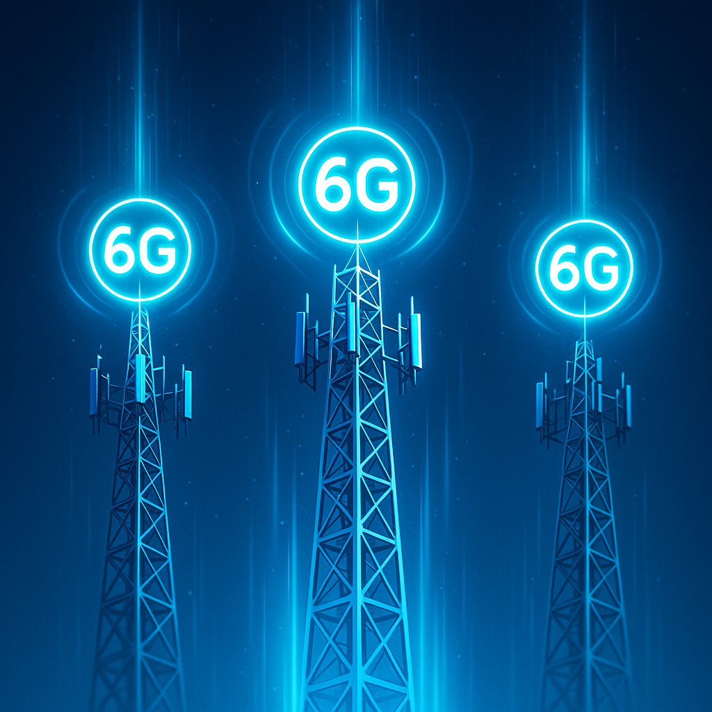 6G تمهد الطريق لعصر جديد من الاتصال الفوري والتقنيات الذكية.