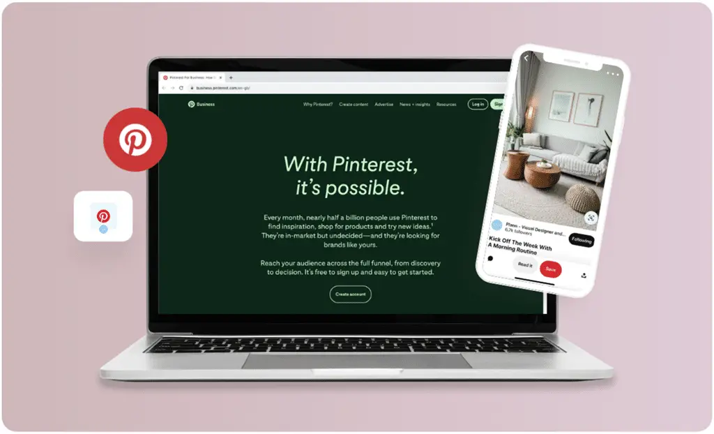 إنشاء حساب أعمال على Pinterest يفتح لك أدوات تحليلية وإعلانية قوية لنمو نشاطك التجاري
