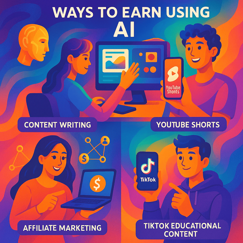 أفضل طرق الربح باستخدام الذكاء الاصطناعي التوليدي