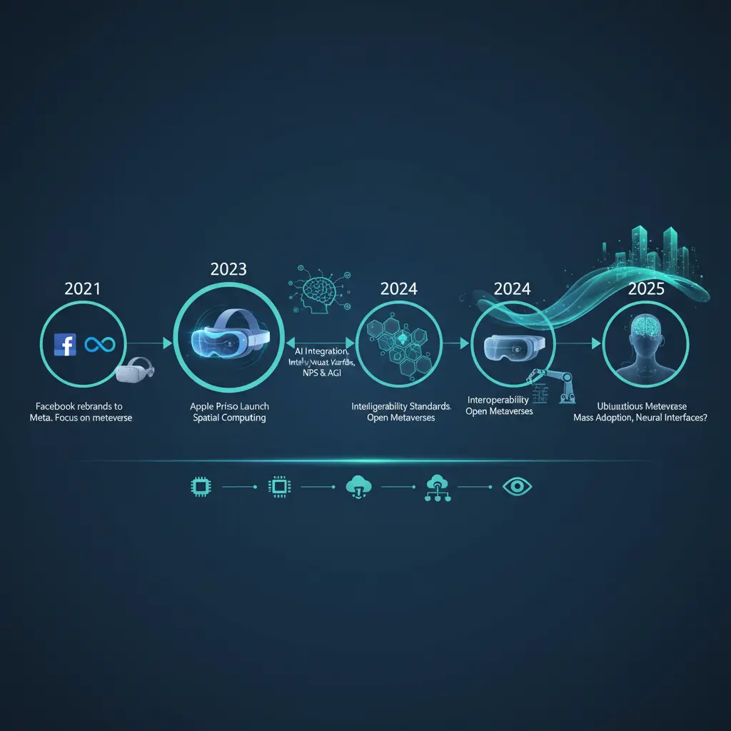  تطور الميتافيرس