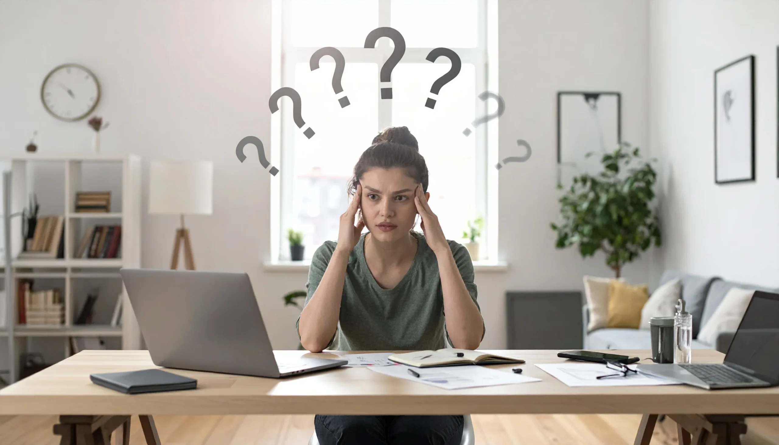 مبتدئ محتار أمام اللابتوب بسبب كثرة الخيارات في العمل أونلاين