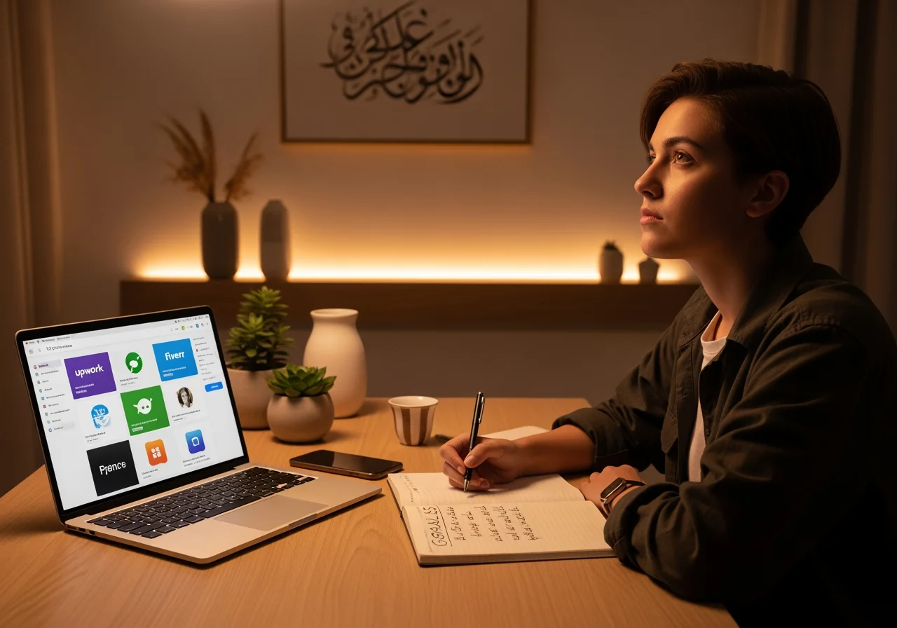 كيف تختار مهارتك الأولى للعمل أونلاين في 2026 خطوة بخطوة