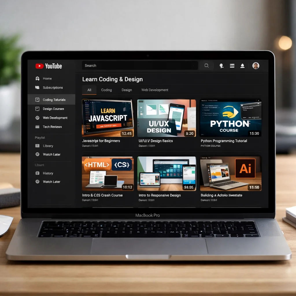 التعلم من YouTube مجانًا