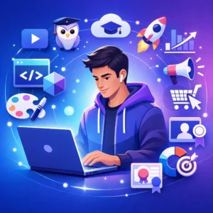 أفضل مواقع تعلم المهارات أونلاين مجانًا للمبتدئين في 2026