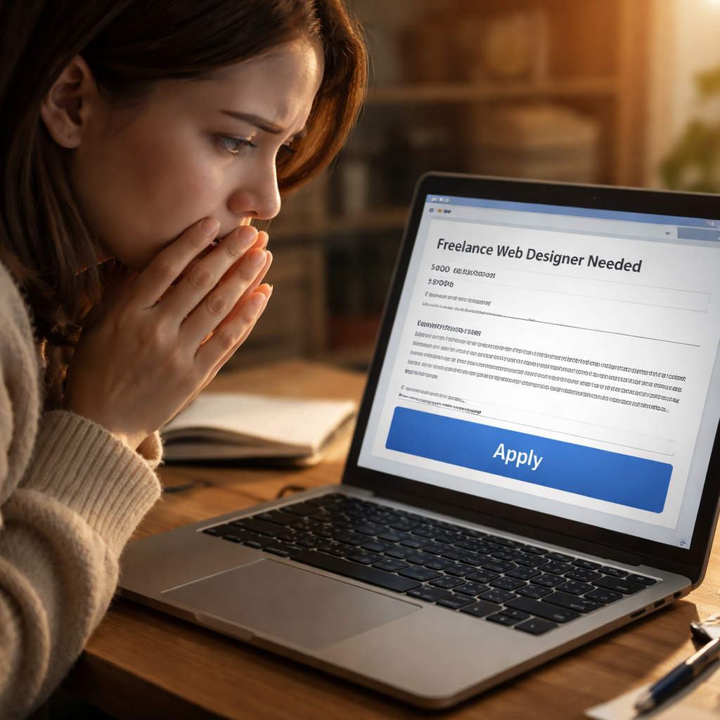 الخوف من التقديم على أول مشروع فريلانس