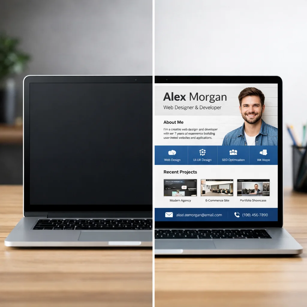 أهمية وجود Portfolio للحصول على أول عميل فريلانس