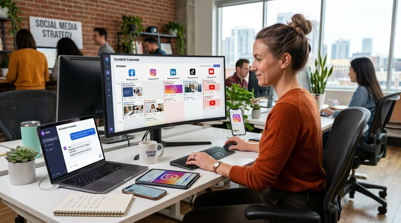 إدارة حسابات السوشيال ميديا باستخدام ChatGPT والذكاء الاصطناعي