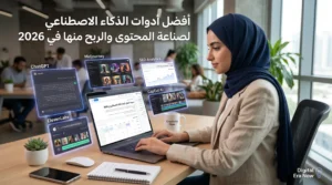 أفضل أدوات الذكاء الاصطناعي لصناعة المحتوى والربح منها في 2026