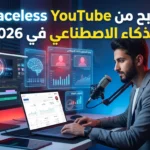 الربح من Faceless YouTube بالذكاء الاصطناعي في 2026 وإنشاء قناة يوتيوب بدون ظهور