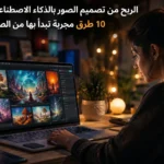 الربح من تصميم الصور بالذكاء الاصطناعي في 2026