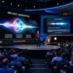 Siri AI الجديد خلال إعلان Apple عن أحدث تقنيات الذكاء الاصطناعي.