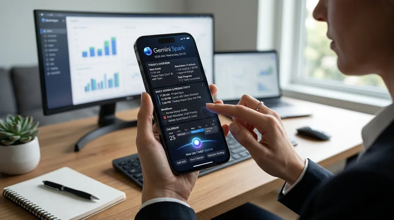 ميزة Gemini Spark لإدارة المهام اليومية وزيادة الإنتاجية
