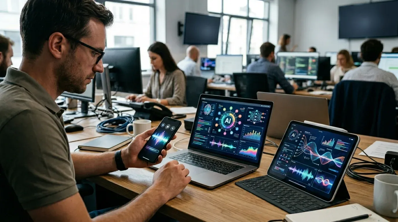 المنافسة بين Siri وChatGPT وGemini