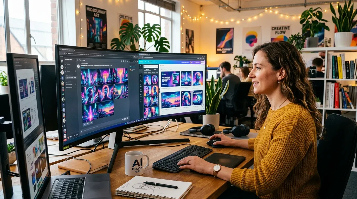 Canva AI وMidjourney لإنشاء الصور بالذكاء الاصطناعي